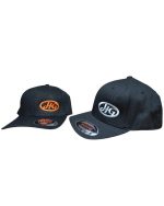 Curved Bill Cap with Solid Back - Black - Image 2