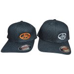 Curved Bill Cap with Solid Back - Black