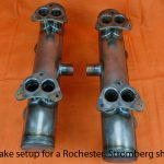 Buick Nailhead (Baby) 264-322 4x2 Intake for Rochester