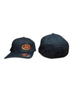 Flat Bill Cap, Solid Back - Black - Image 3