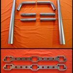 Cadillac 331 (Late) Straight Lake Header Kit