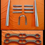 Chevrolet Small Block 262-400 Straight Lake Header Kit (Rectangle Port)