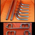 Chevrolet Late 6 Cyl 194-292 Swept Lake Header Kit