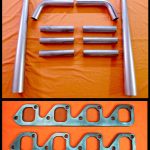 Ford 351C, 351M, 400 (4V) Straight Lake Header Kit