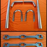 Studebaker 224-289 Swept Lake Header Kit