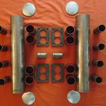 Chrysler Hemi 331-392 Log Intake Kit - 4x2, Rochester